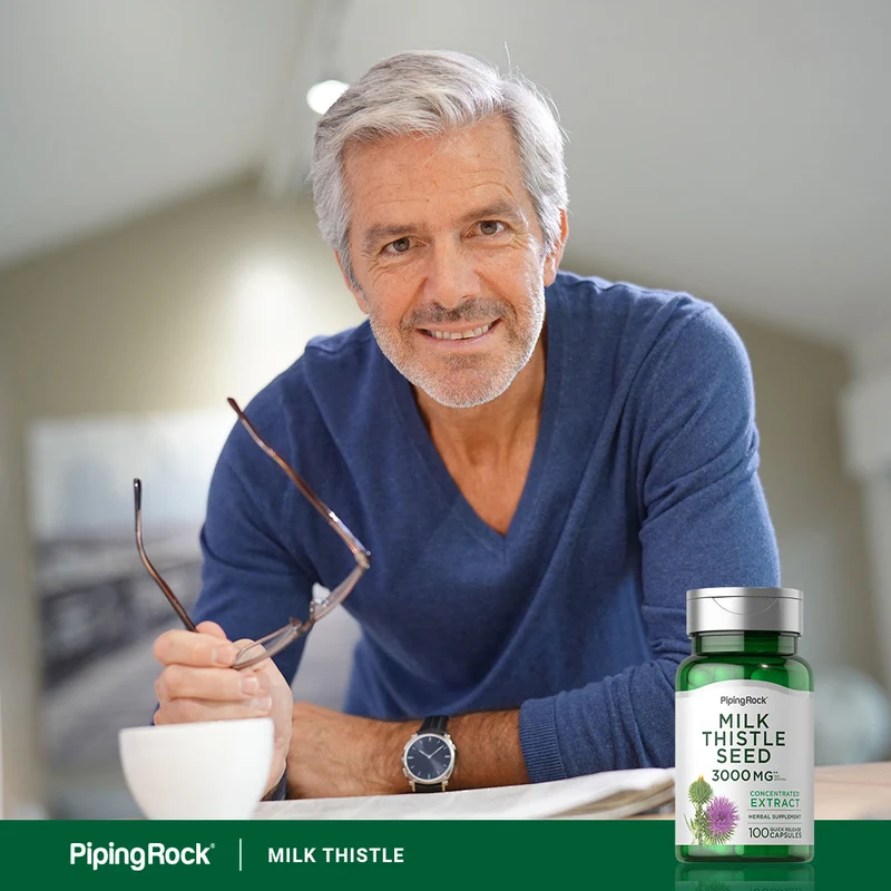 Milk Thistle Seed Extract, 3000 mg (per serving), 100 Quick Release Capsules