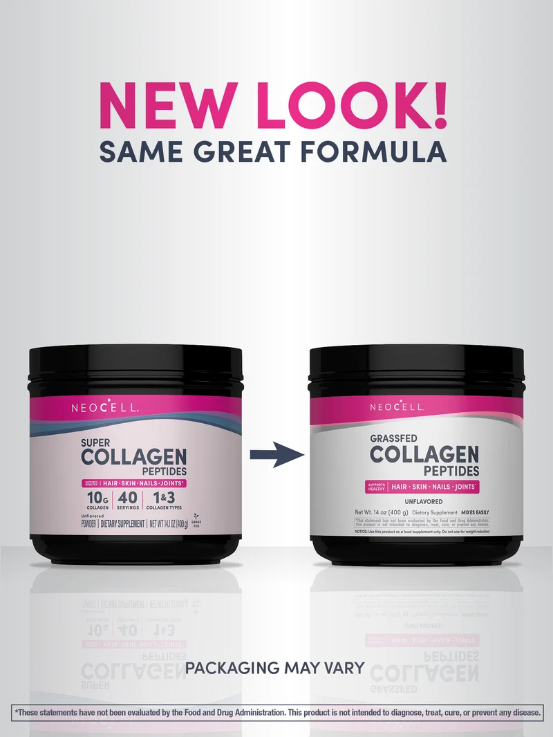 Grassfed Collagen Peptides, 14 oz (400 g) Powder
