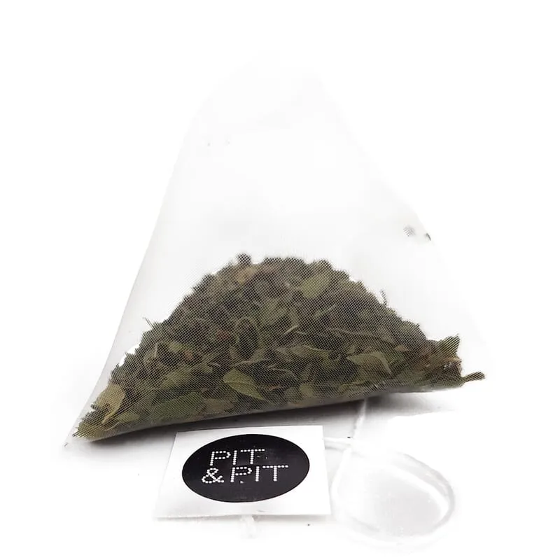 Thé de menthe poivrée en sachets