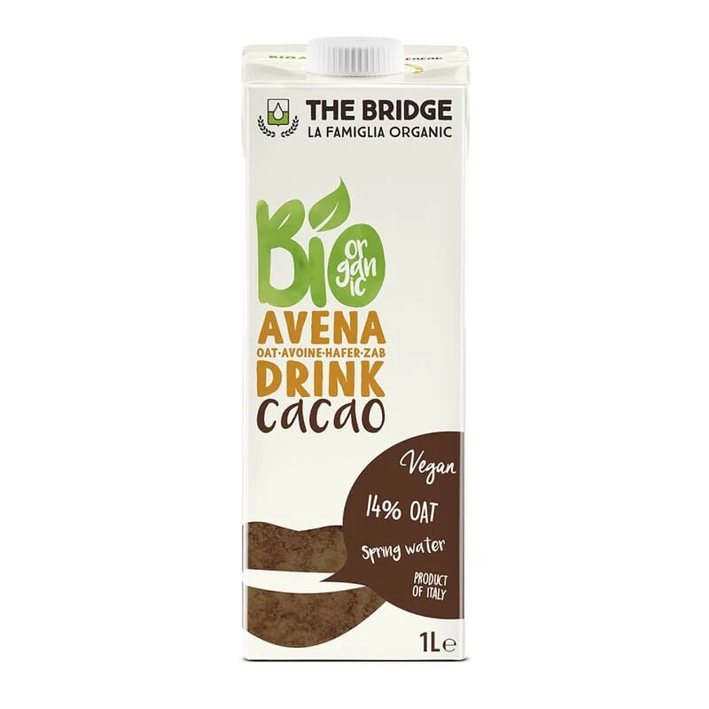 Boisson au cacao et à l'avoine biologique