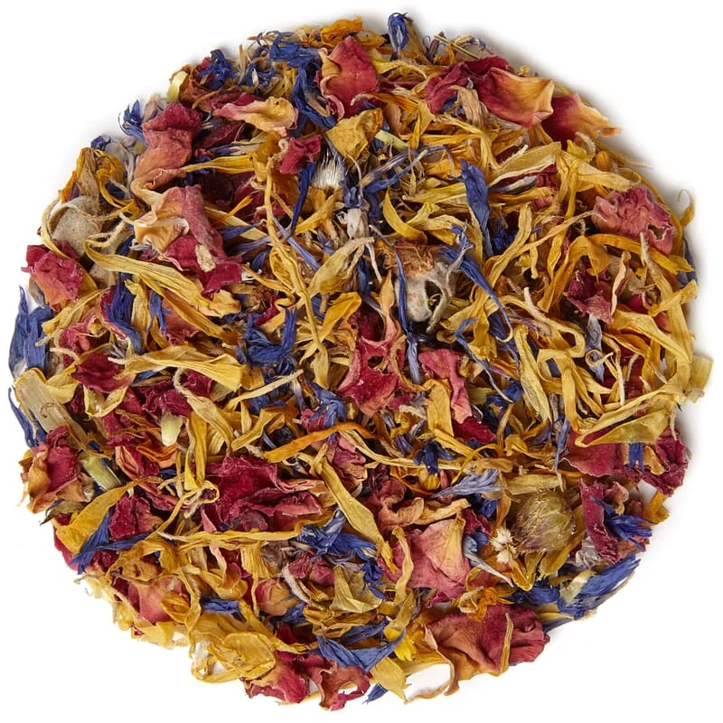 Mélange de fleurs comestibles