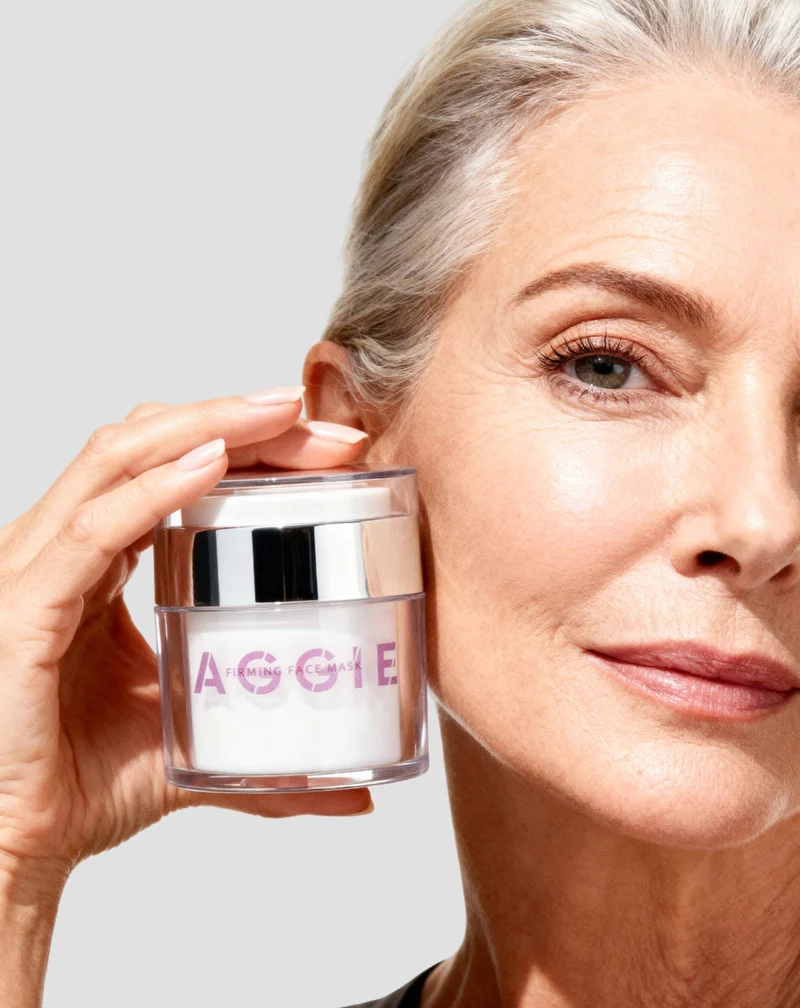 Masque visage liftant, à l'huile de macadamia et à la vitamine E pour peaux matures 50+ Aggie