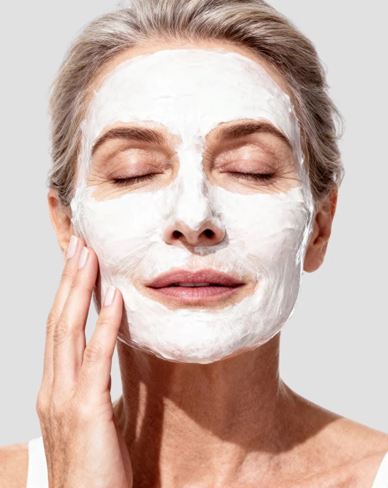 Masque visage liftant, à l'huile de macadamia et à la vitamine E pour peaux matures 50+ Aggie