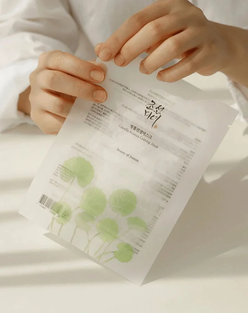 Centella Asiatica Calming Sheet Mask avec Centella Asiatica Beauty of Joseon