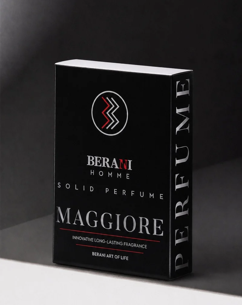 Parfum naturel de longue durée dans la cire Homme Solid Perfume Maggiore pour homme Berani