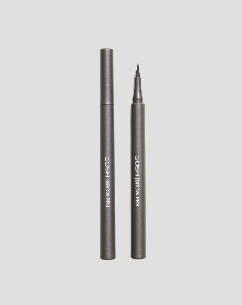 Stylo de précision pour sourcils avec applicateur effet jusqu'à 24h couleur 002 Grey Brown Gosh