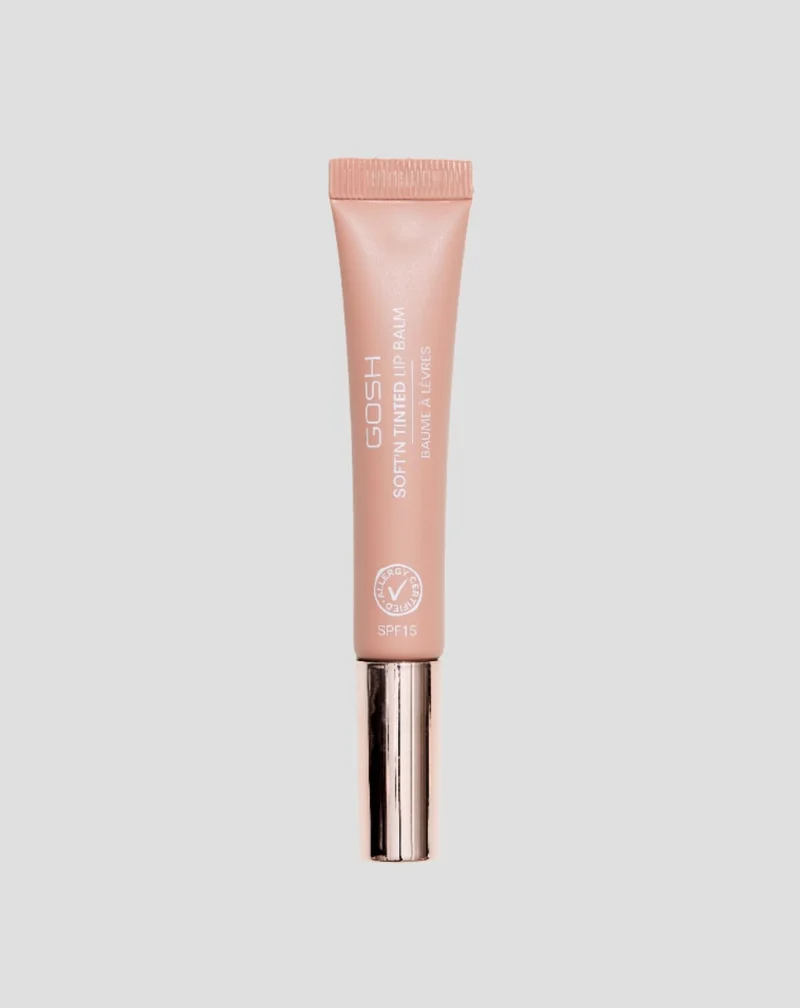 Baume à lèvres hydratant et nourrissant avec spf 15 couleur 002 Nougat Soft'n Tinted Gosh