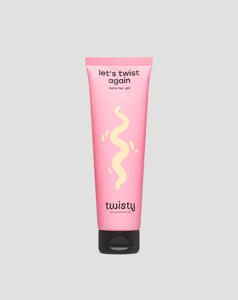 Gel coiffant Twisty pour cheveux bouclés, hydrate et adoucit sans alourdir