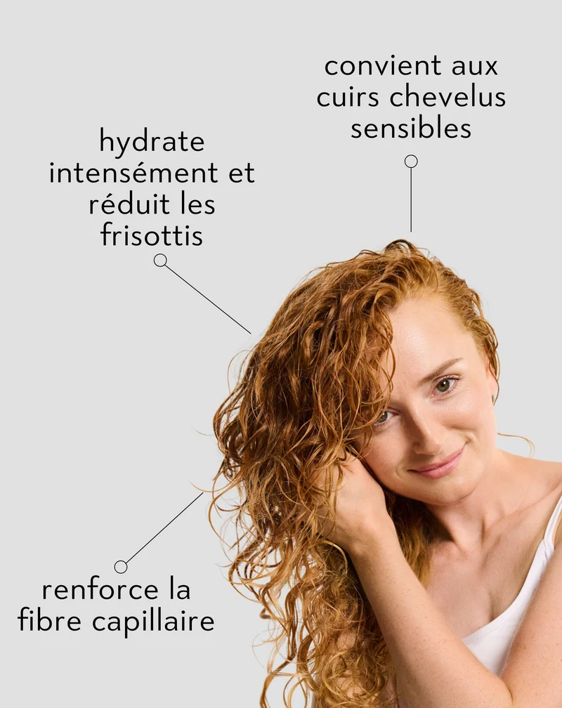 Gel coiffant Twisty pour cheveux bouclés, hydrate et adoucit sans alourdir