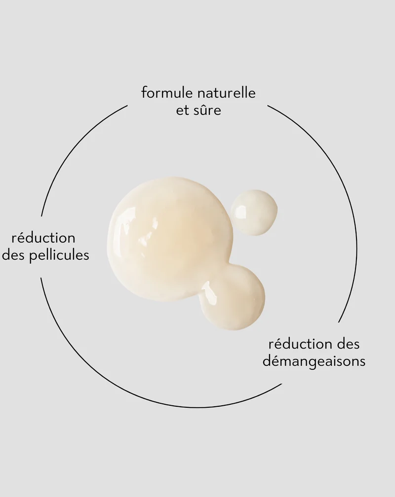 Gommage enzymatique de Twisty pour le cuir chevelu aux acides AHA pour nettoyer et stimuler la microcirculation