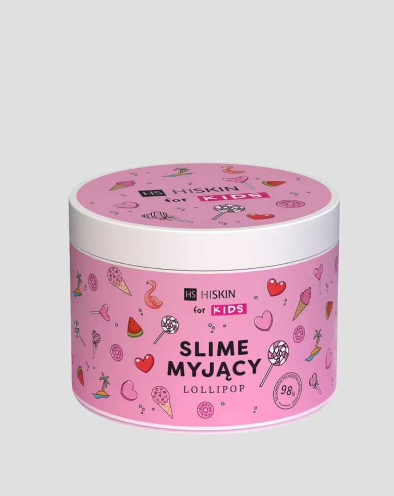 Slime rose pour le bain des enfants Lollipop HiSkin for Kids