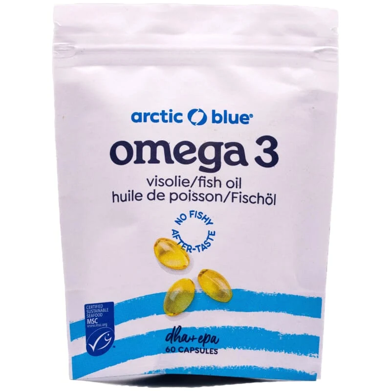 Capsules d'huile de poisson riches en oméga 3