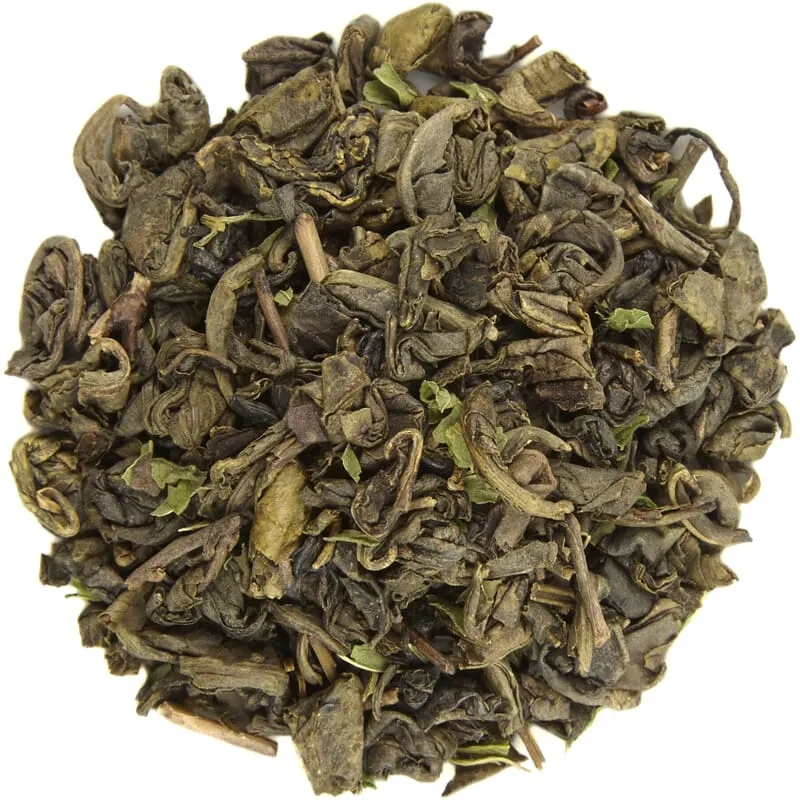 Thé vert à la menthe
