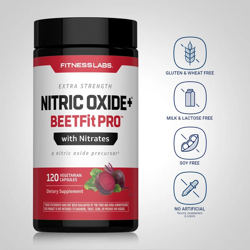 Nitric Oxide BeetFit Pro, 120 Vegetarian Capsules