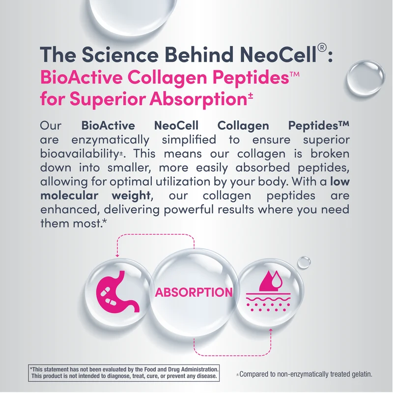 Collagen Peptides 10 gram Stick Packs, 20 Stick Packs