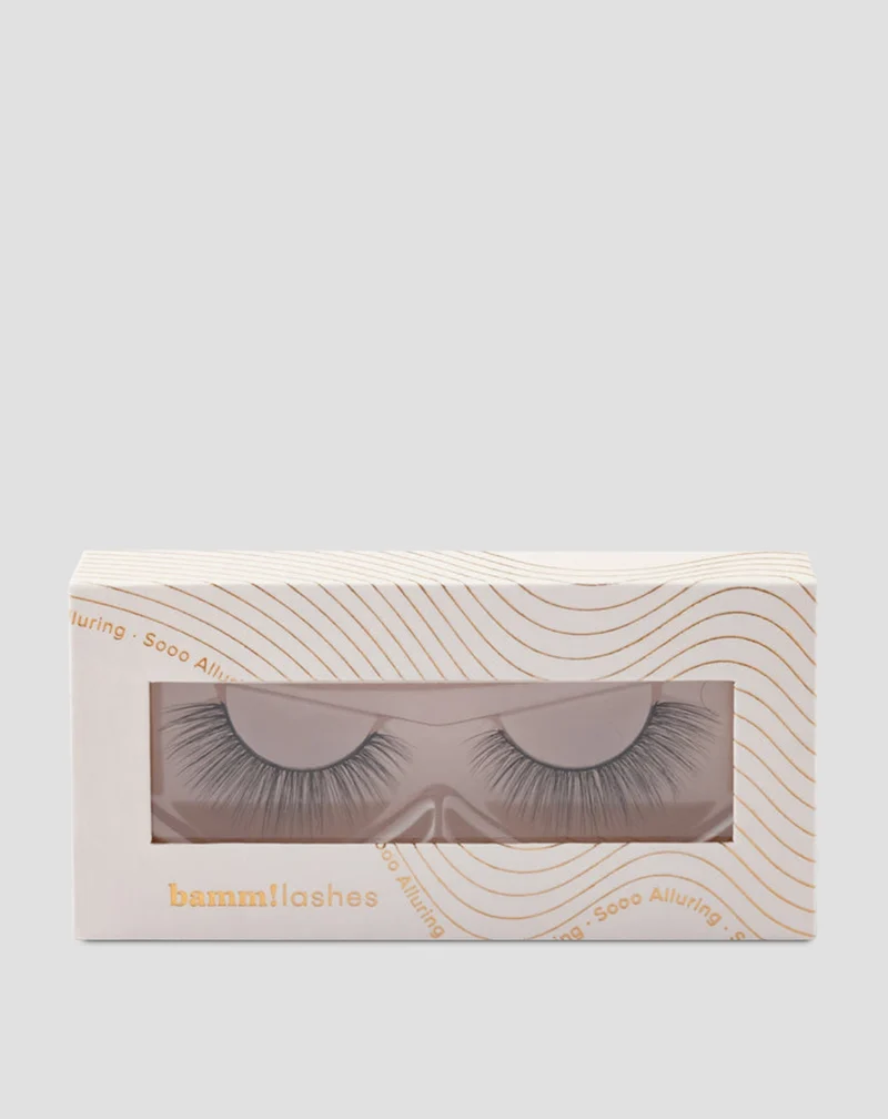 Faux cils en bande 2d à usage répété Sooo Alluring Bamm!Lashes