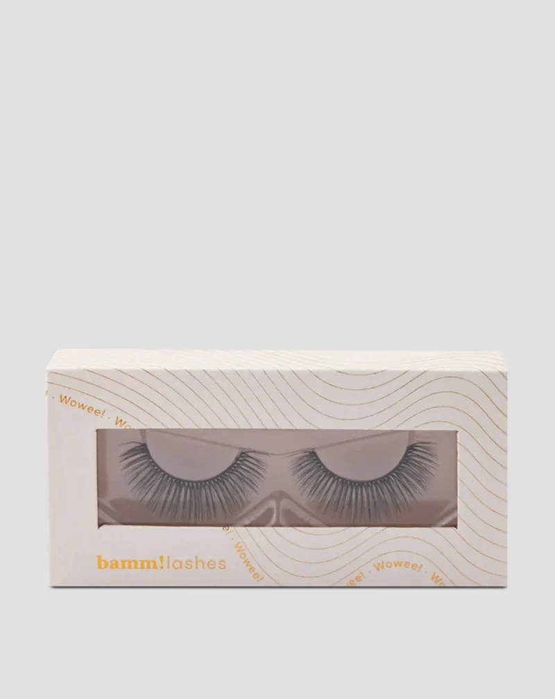 Faux cils en bande 2d à usage répété faciles à appliquer Wowee! Bamm!Lashes