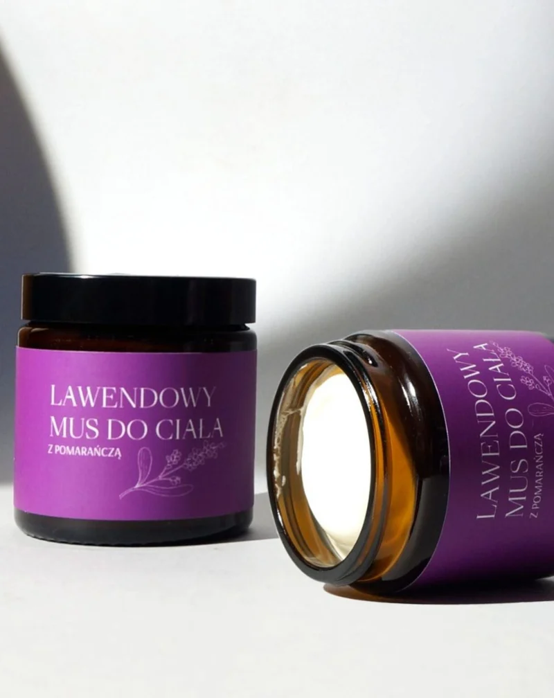 Mousse corporelle à la lavande pour les peaux irritées et sèches à l'huile de lavande Mglife
