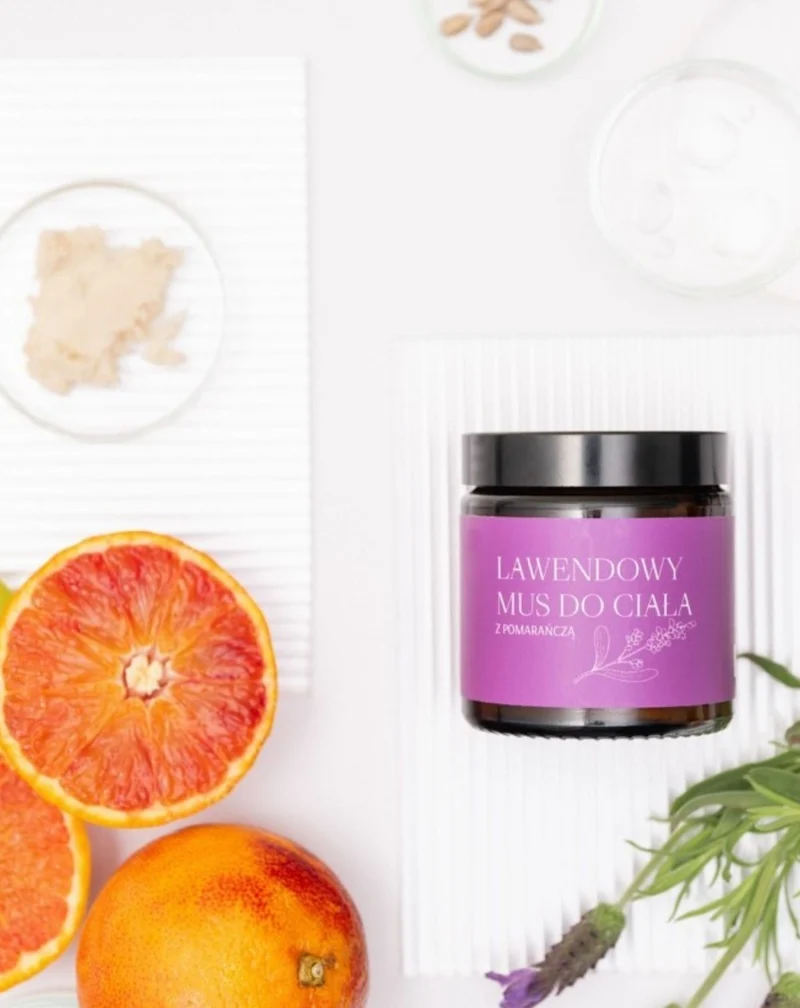 Mousse corporelle à la lavande pour les peaux irritées et sèches à l'huile de lavande Mglife
