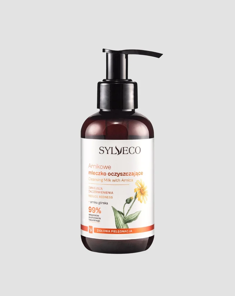 Lait nettoyant à l'arnica pour tous types de peaux Sylveco