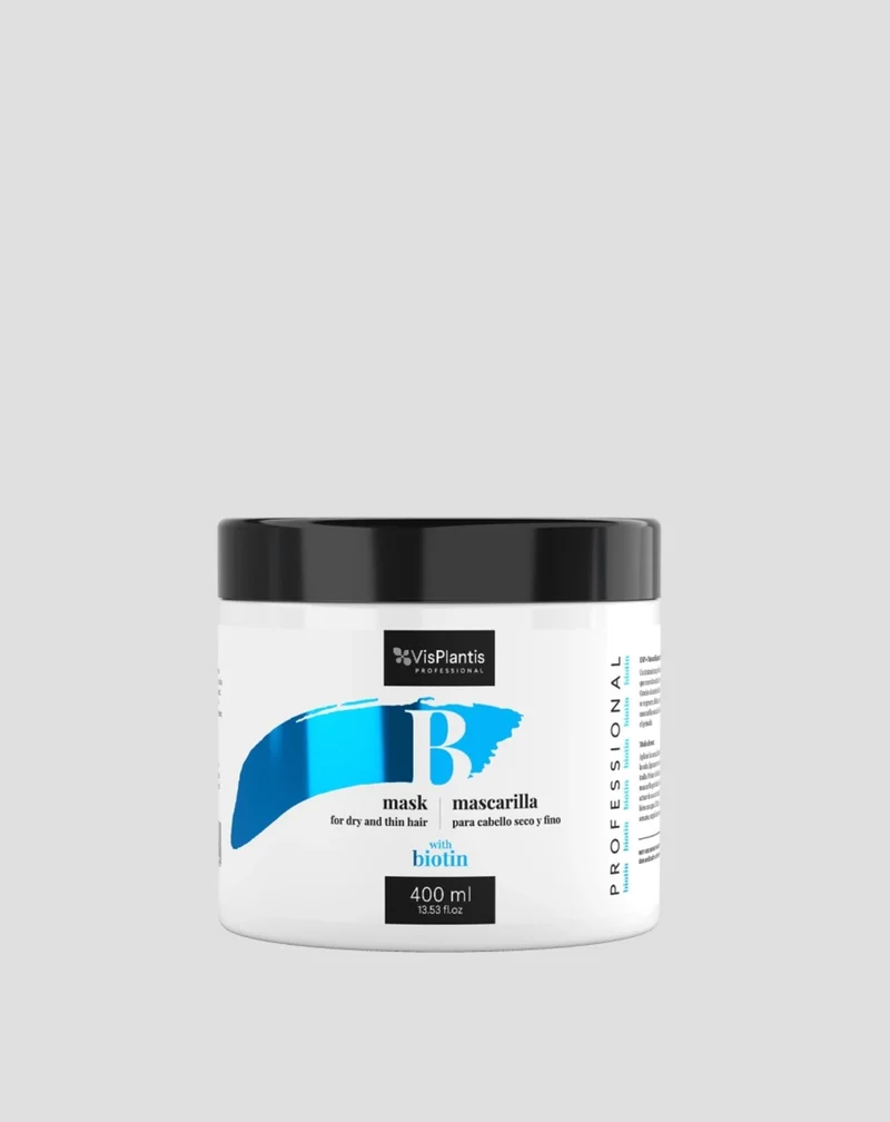 Masque pour cheveux secs et fins à la biotine Professional Vis Plantis