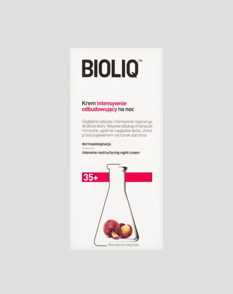 Crème de nuit anti-rides intensive et réparatrice 35+ Bioliq