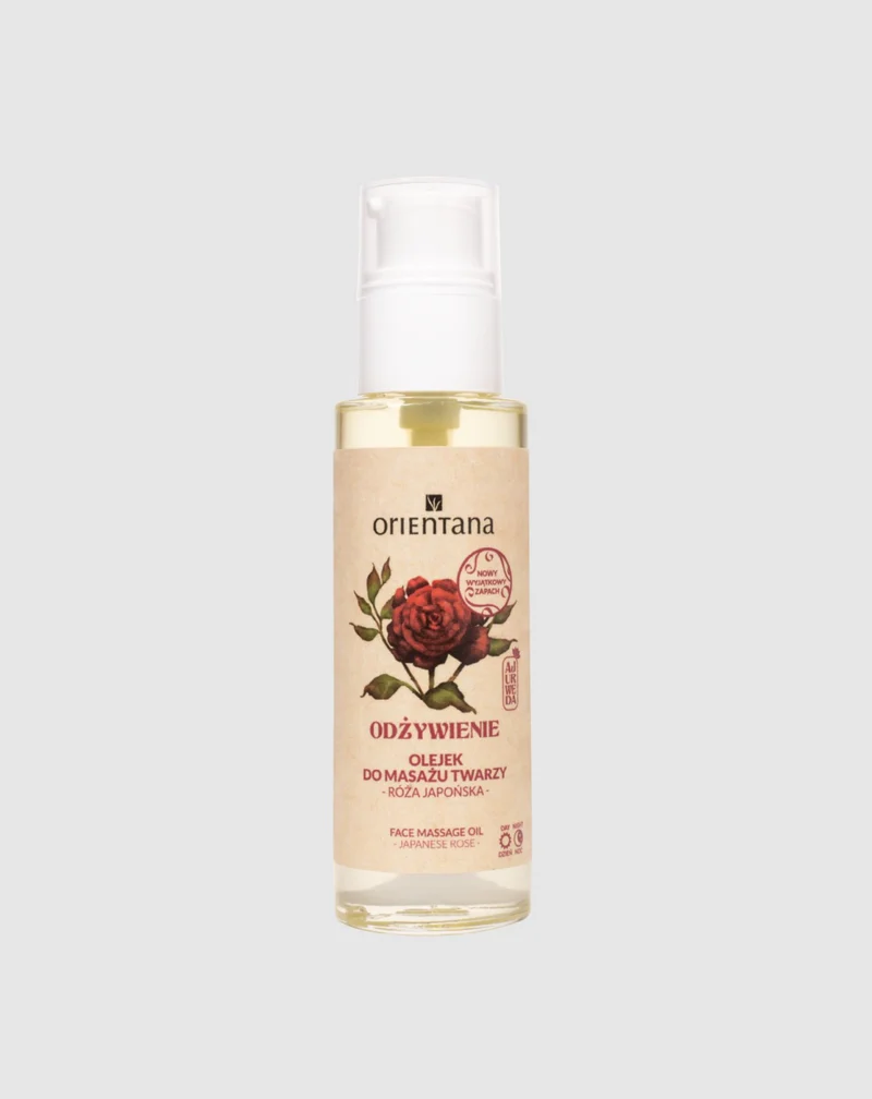 Huile régénératrice pour le visage à la rose japonaise Orientana