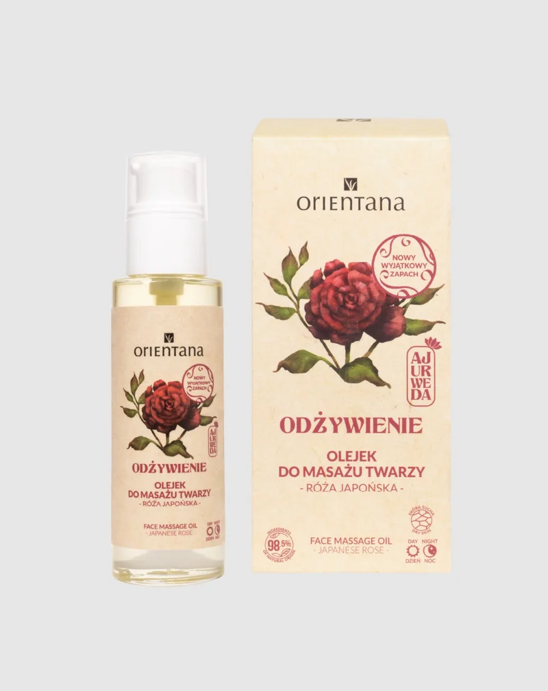 Huile régénératrice pour le visage à la rose japonaise Orientana