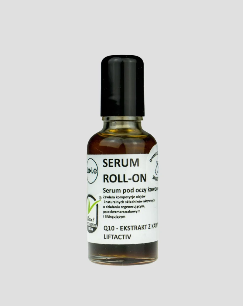 Sérum roll-on pour les yeux au café pour réduire les poches et avoir un effet raffermissant La-Le