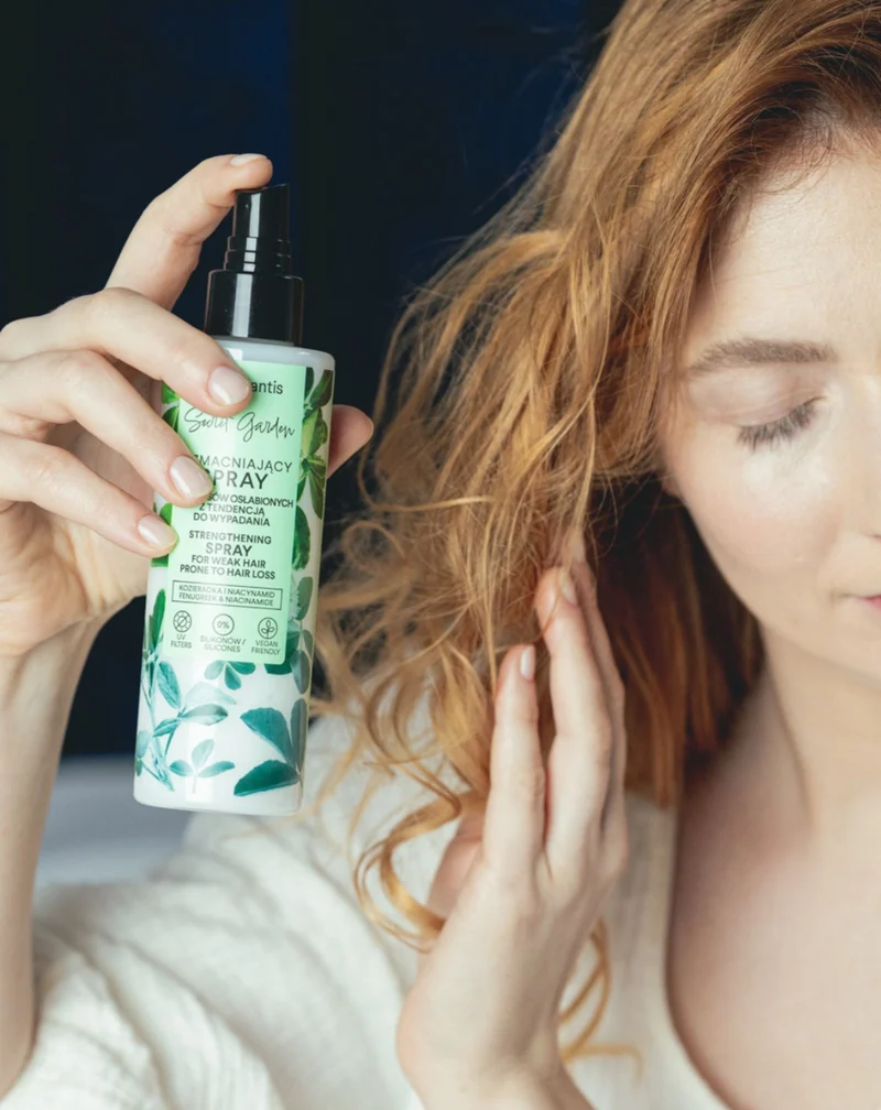 Spray fortifiant pour cheveux fragilisés ayant tendance à tomber avec du fenugrec Vis Plantis