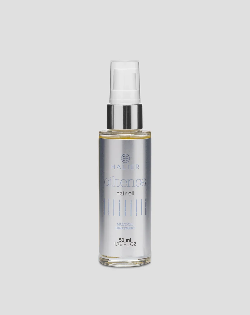 Huile pour cheveux Oiltense Halier avec un complexe de 10 huiles nourrissantes 50 ml