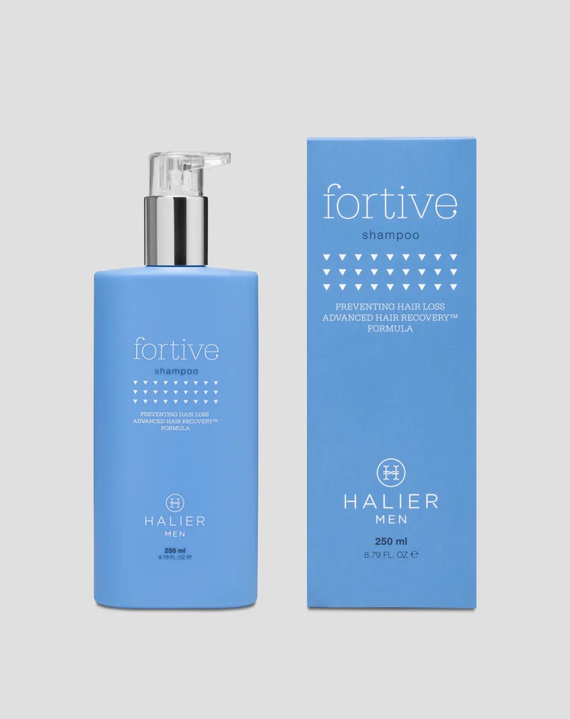 Shampoing anti-chute Fortive Halier pour hommes à l'huile d'argan 250 ml