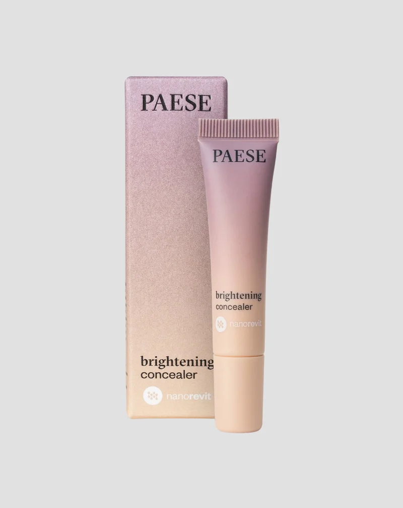Correcteur éclaircissant et réduisant l’apparence des cernes sous les yeux beige clair Paese