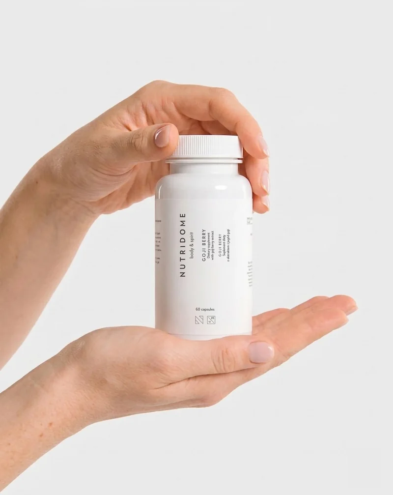 Ccomplément alimentaire Nutridome à base d'extrait de baies de Goji - 60 gélules