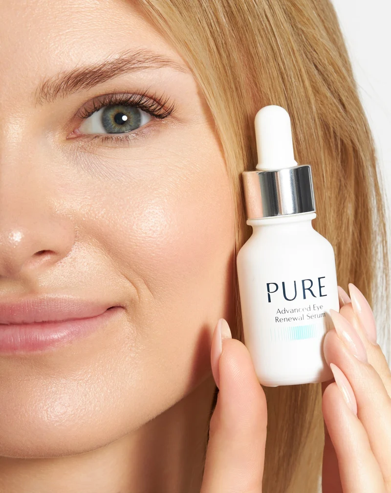 Sérum concentré Pure Orphica pour les yeux au mucus d'escargot contre les cernes, les rides et les poches
