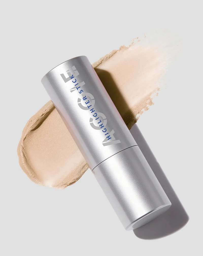 Highlighter en stick à l’huile de ricin et au beurre de karité pour les peaux matures 50+ Aggie