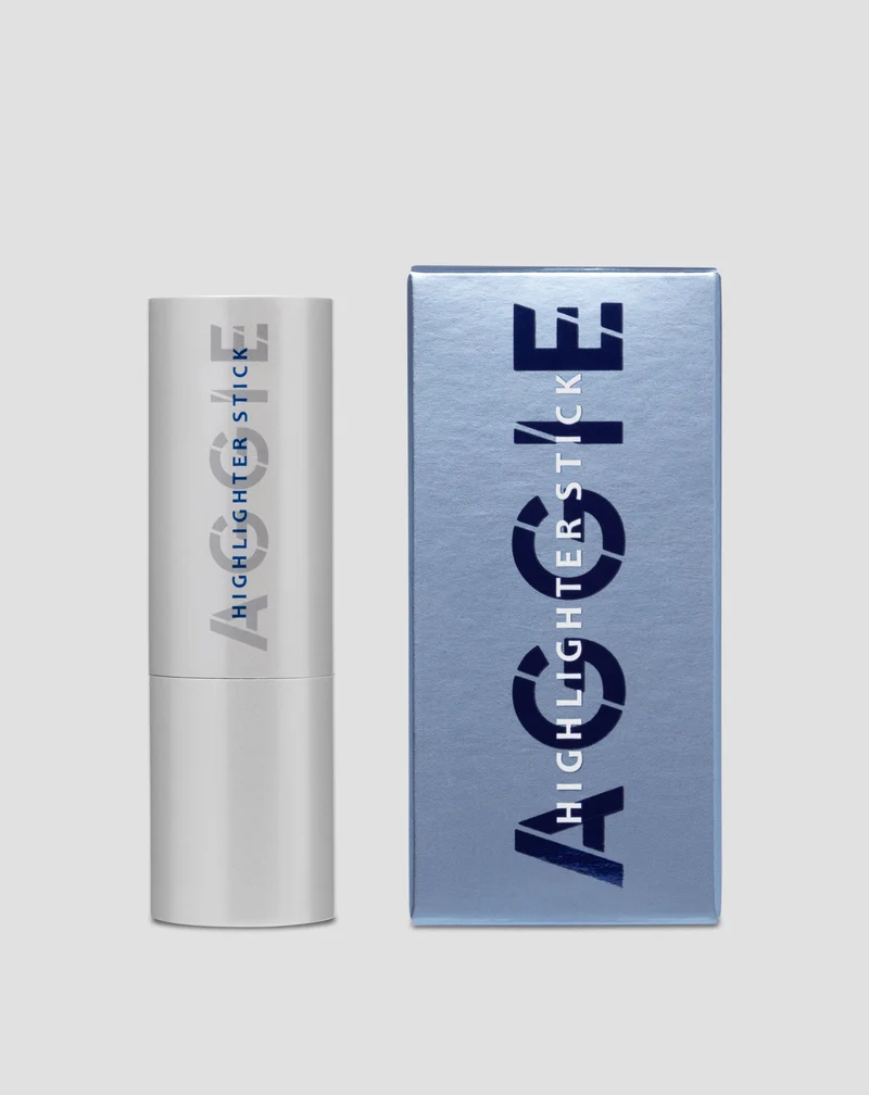 Highlighter en stick à l’huile de ricin et au beurre de karité pour les peaux matures 50+ Aggie