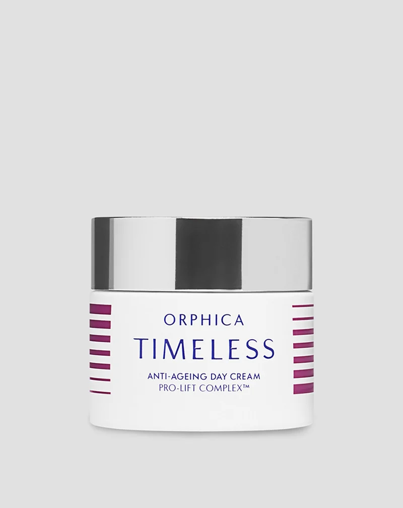 Crème de jour anti-rides avec protection solaire spf 20 pour les peaux 40+ Timeless Orphica