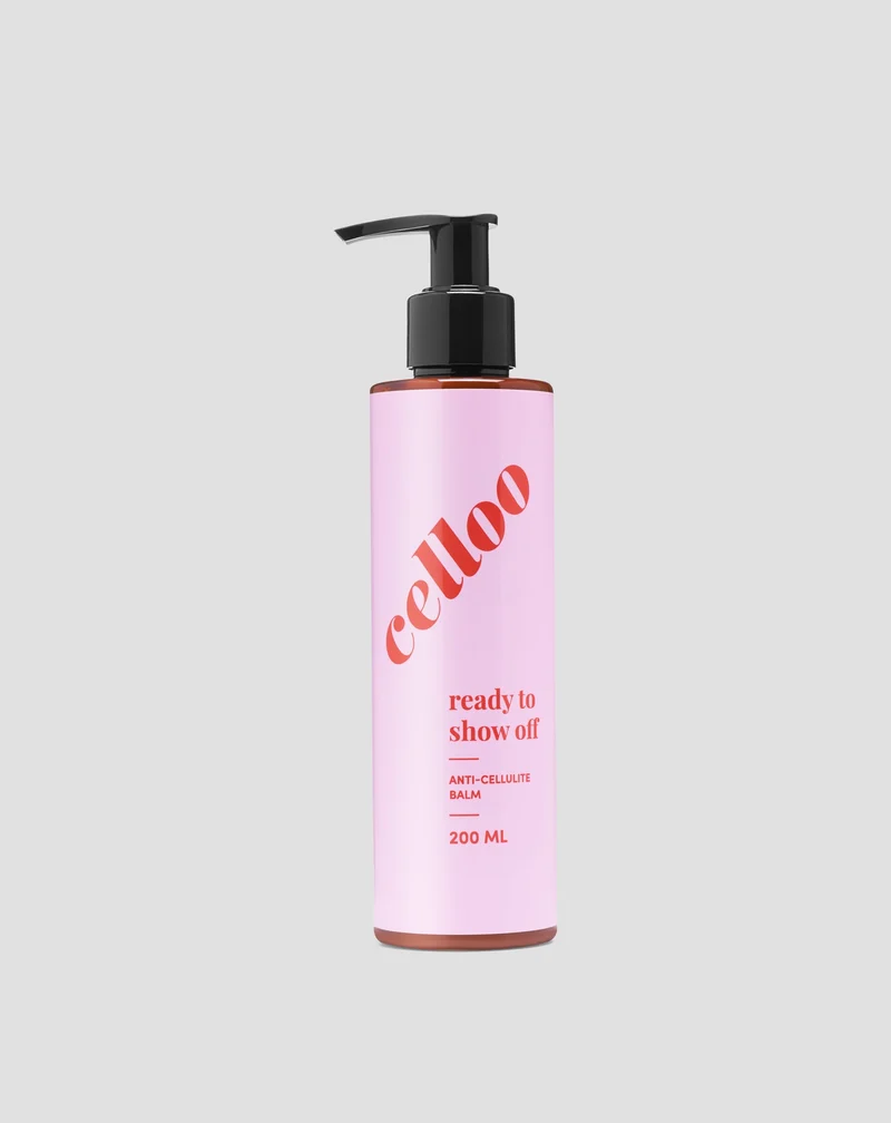 Lotion anti-cellulite de Celloo à l'avocat, au gingembre et à la caféine Ready to show off