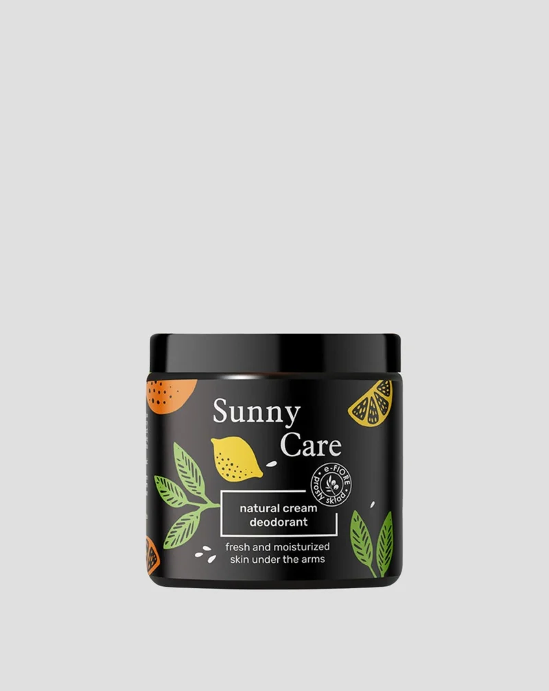 Sunny Care crème déodorante naturelle pour protéger des odeurs E-Fiore
