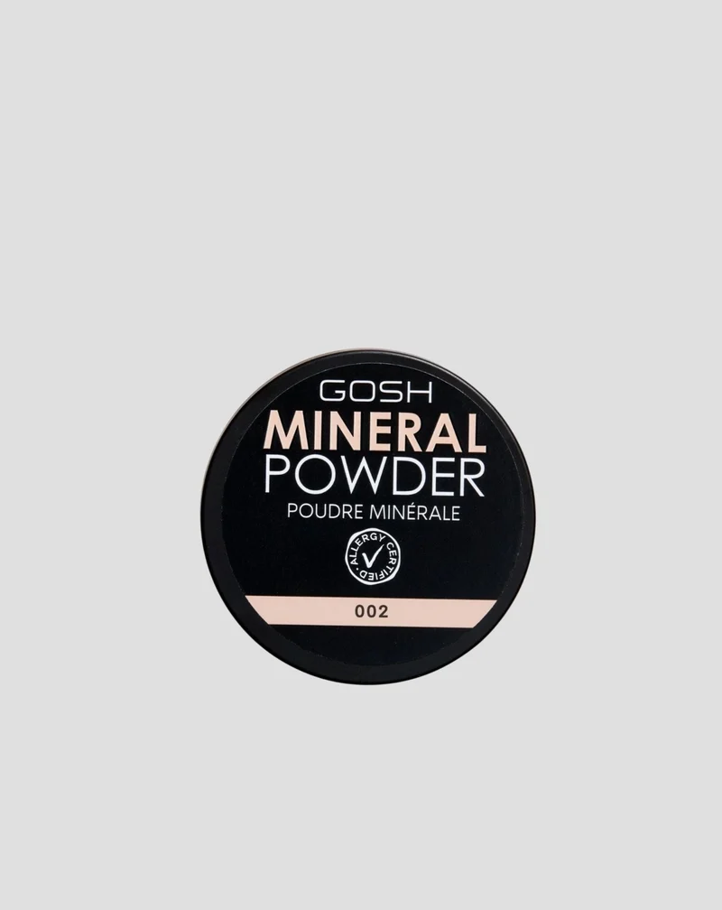 Poudre minérale en vrac avec finition mate naturelle 002 Ivory Gosh