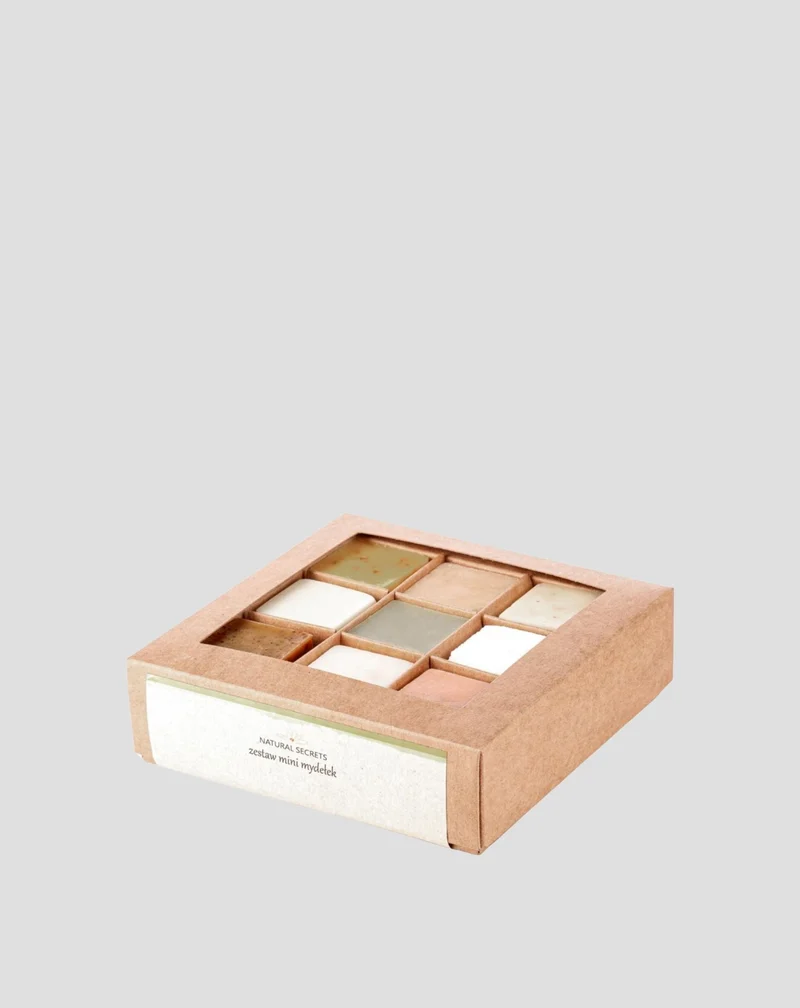 Lot de 9 savons naturels fabriqués à la main Natural Secrets