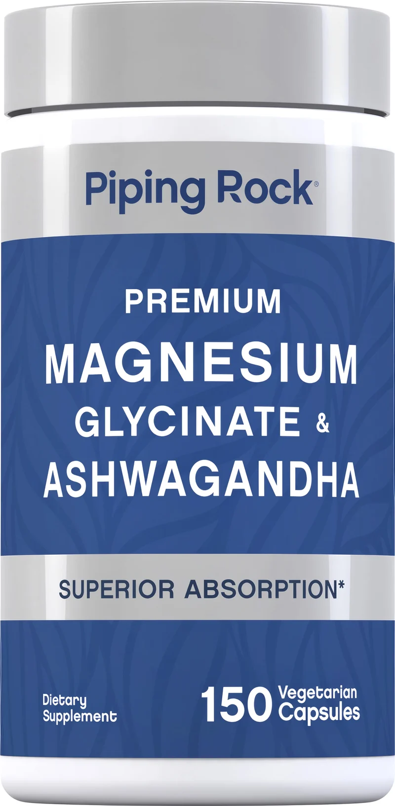 Magnesium Glycinate + Ashwagandha, 150 Vegetarian Capsules