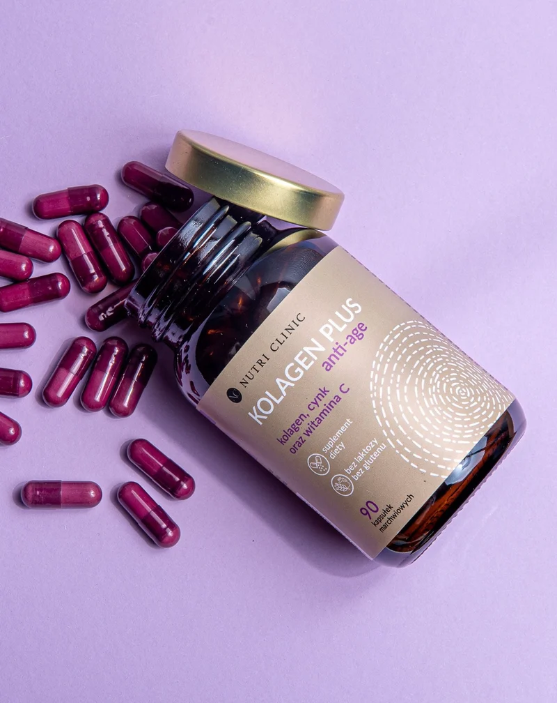 Collagène plus gélules anti-âge au collagène, zinc et vitamine C Nutri Clinic 90 gélules