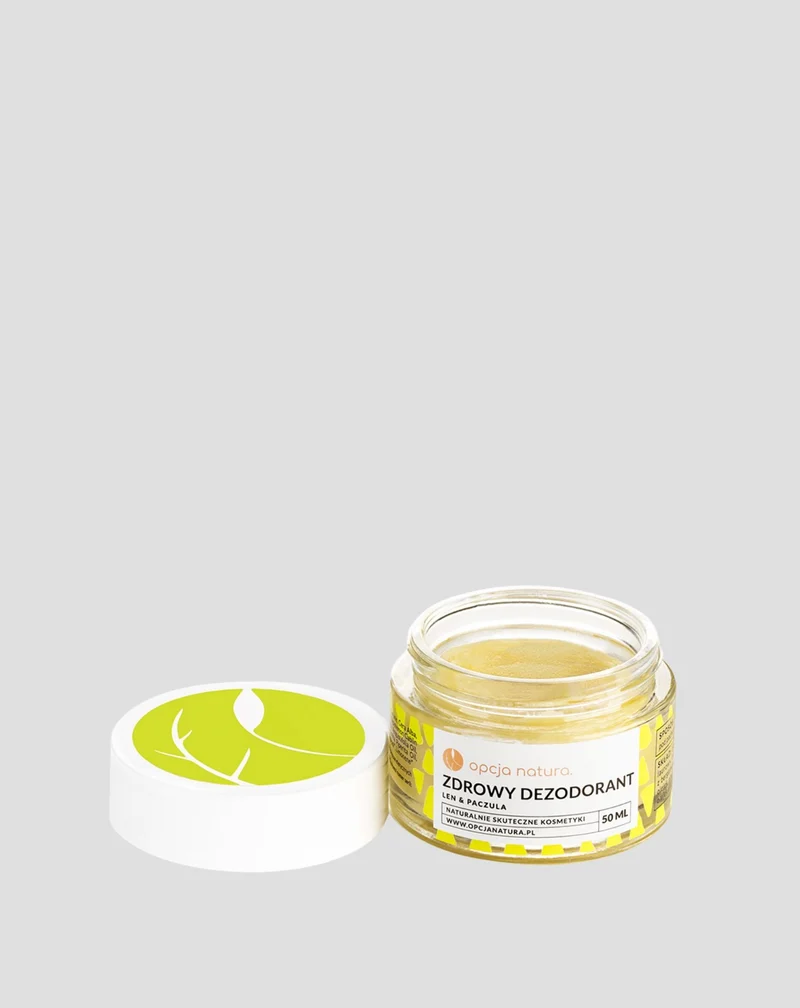 Crème déodorante naturelle - déodorant sain lin et patchouli Opcja Natura