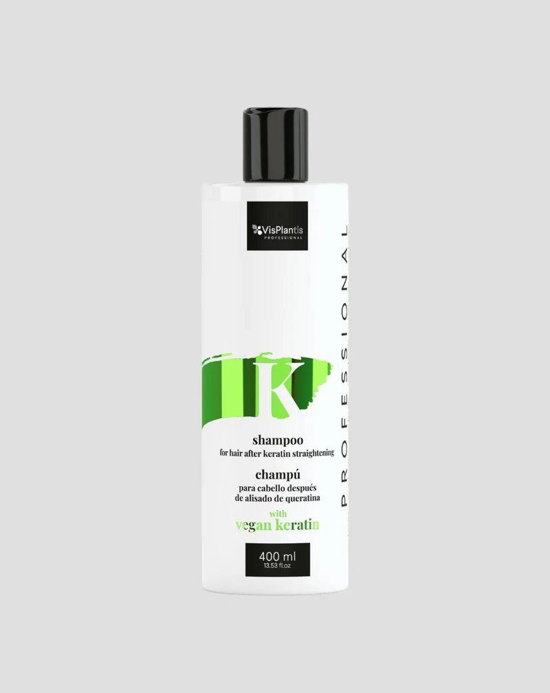 Shampooing pour cheveux après lissage à la kératine Professional Vis Plantis