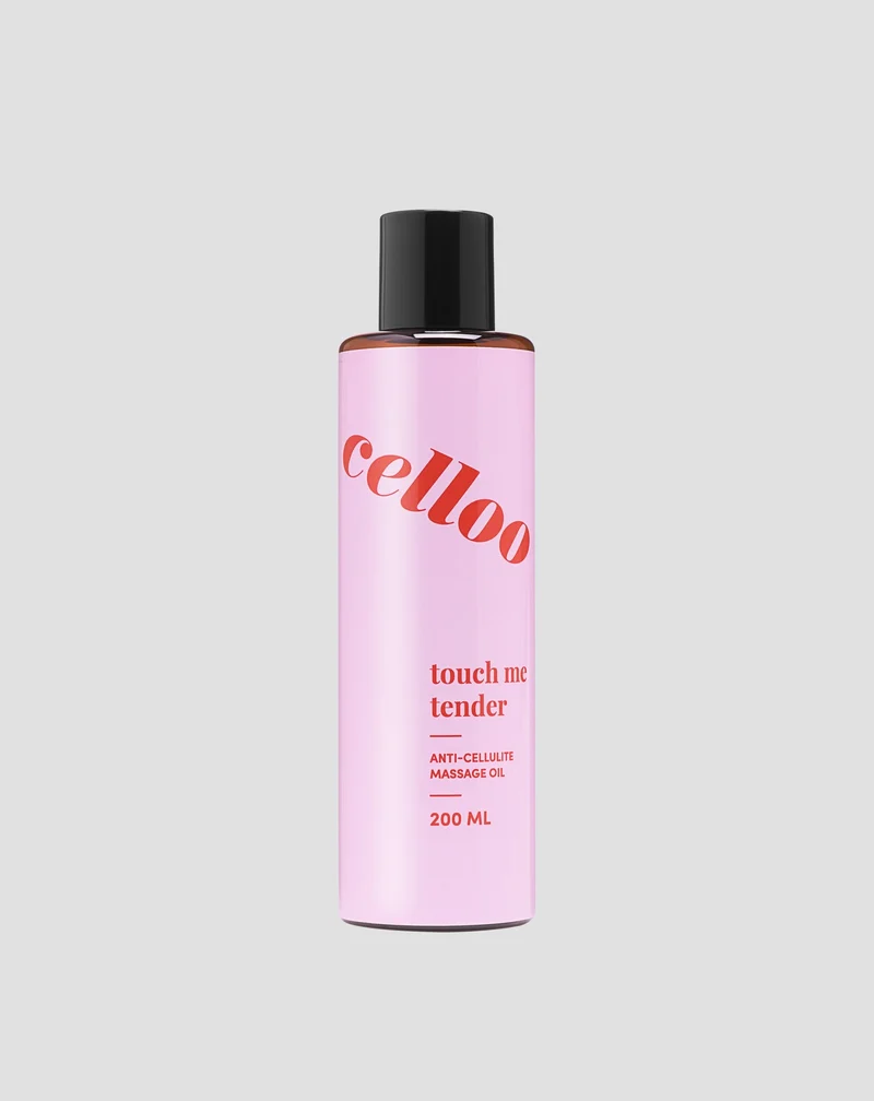 Huile de massage corporel chauffante anti-cellulite Touch Me Tender Celloo