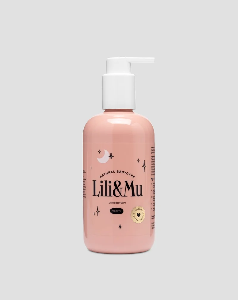 Baume corporel raffermissant pour les femmes enceintes et en post-partum Lili&Mu