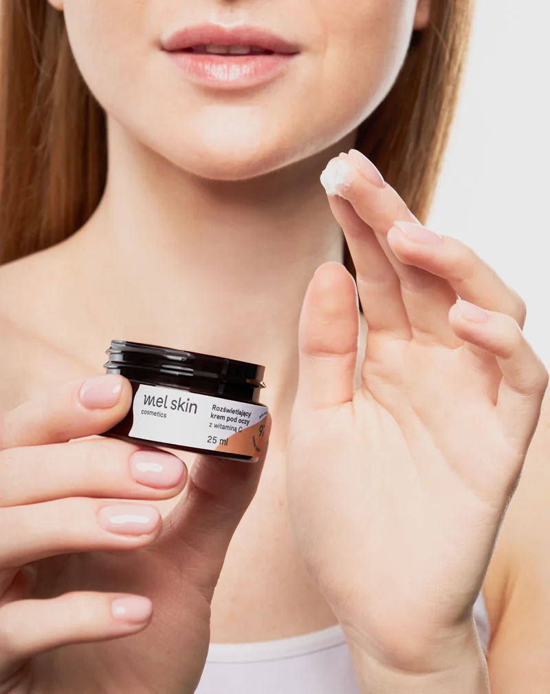 Crème éclaircissante sous les yeux à la vitamine C Mel Skin
