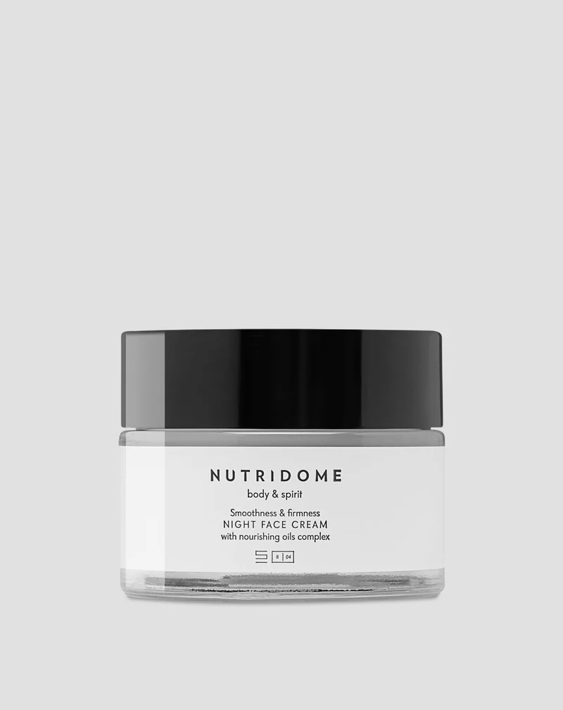 Crème de nuit lissante et raffermissante Nutridome à l'acide hyaluronique